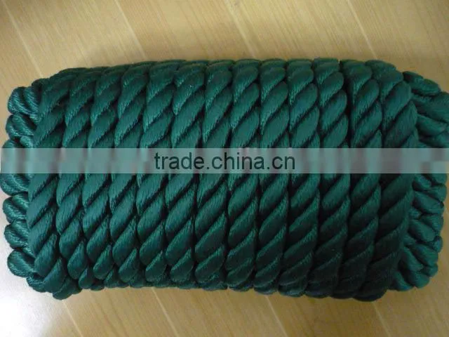 pp twisted rope/pp 3 strands rope/pp rope blue color