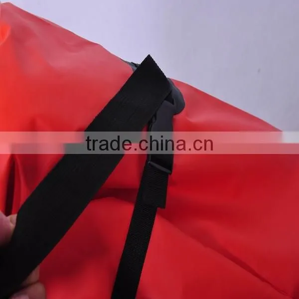 New design 500D pvc tarpaulin waterproof travel bag
