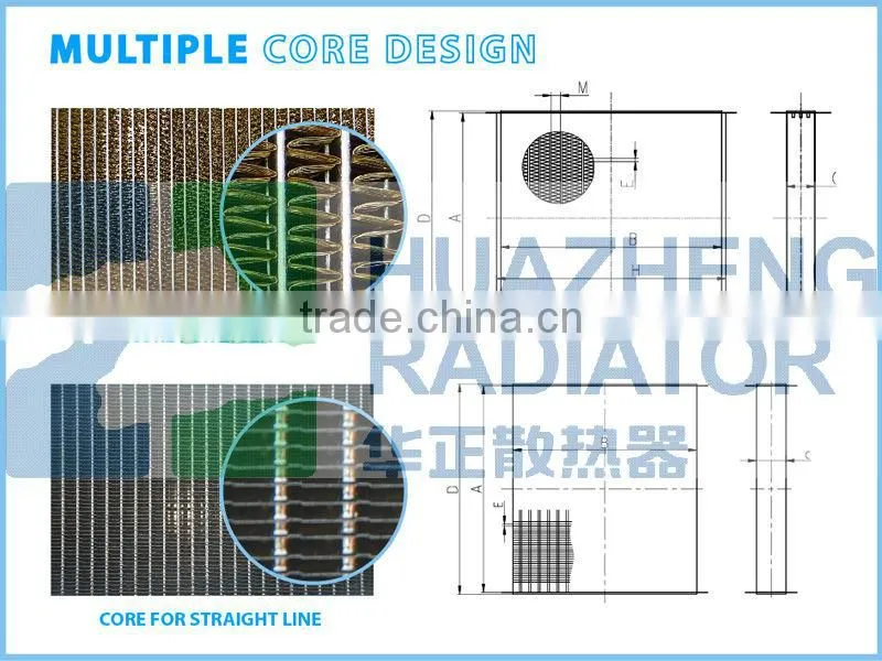 OEM Radiator for Massey Ferguson MF 135 Tractor