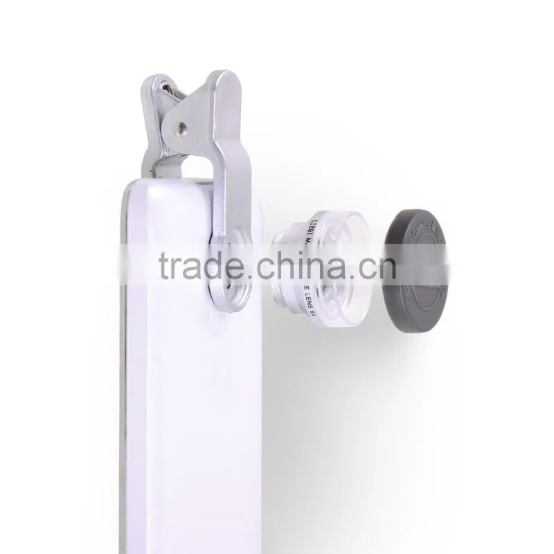 Universal Macro Scope 6X Lens with Clip for Mobile Phone Camera Tablet PC