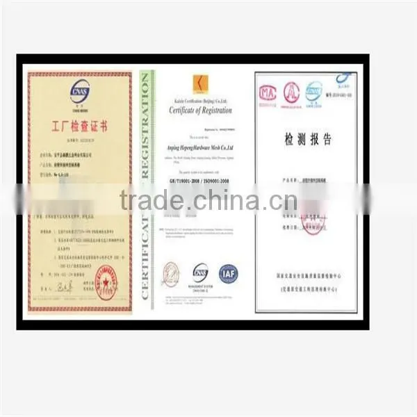 Galvanized wire mesh fence china factory