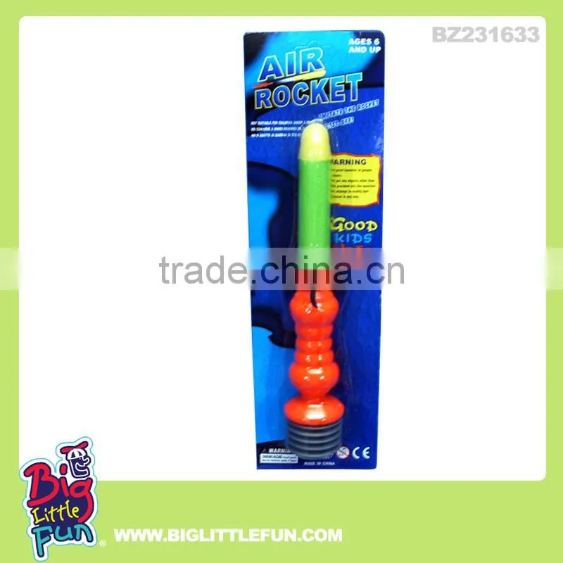 Foam rocket toy rocket launcher