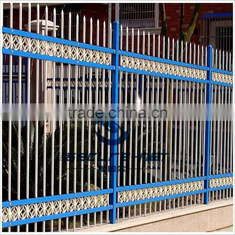 ornamental galvanized spray factory rails with spear top/modern railing designs/railing stainless steel outdoor