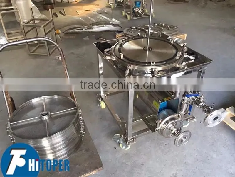 China made used cooking oil filter machine ---Laminated plate-frame filter