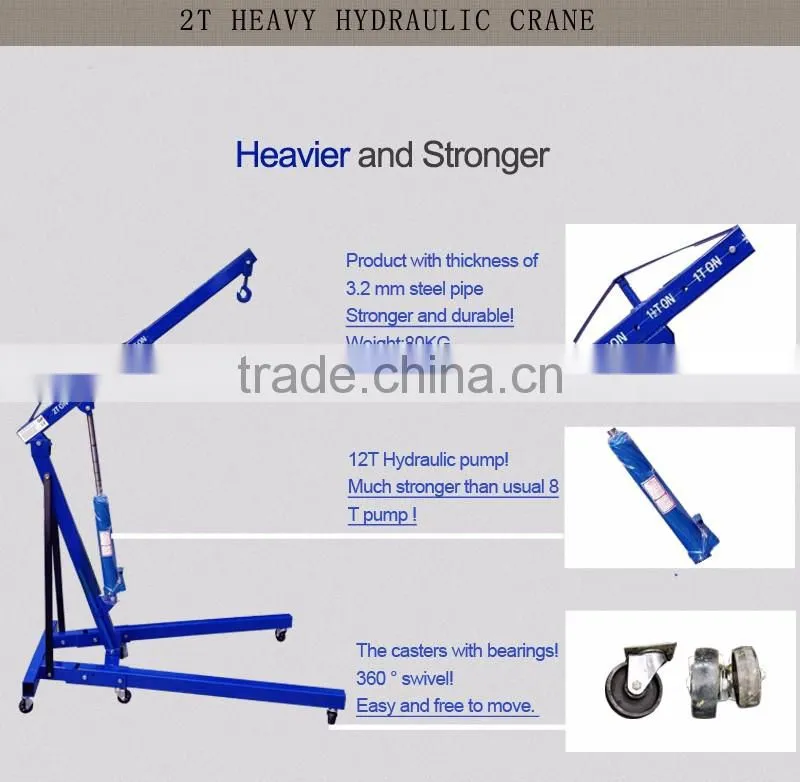 2tonne Folding Engine Support Crane
