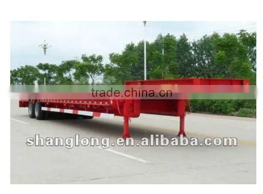 China Manufacturers Low Bed Trailer Dimensions
