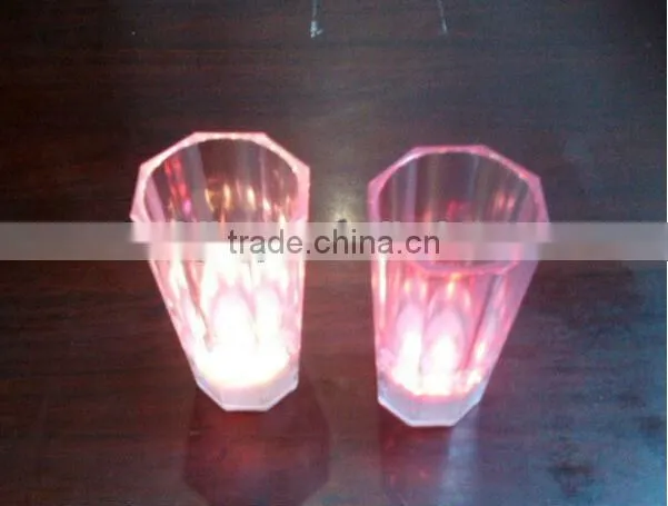 The most popular LED light up drink ware bubble rocks