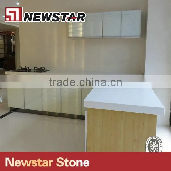 Newstar kitchen quartz tops,white quartz tops