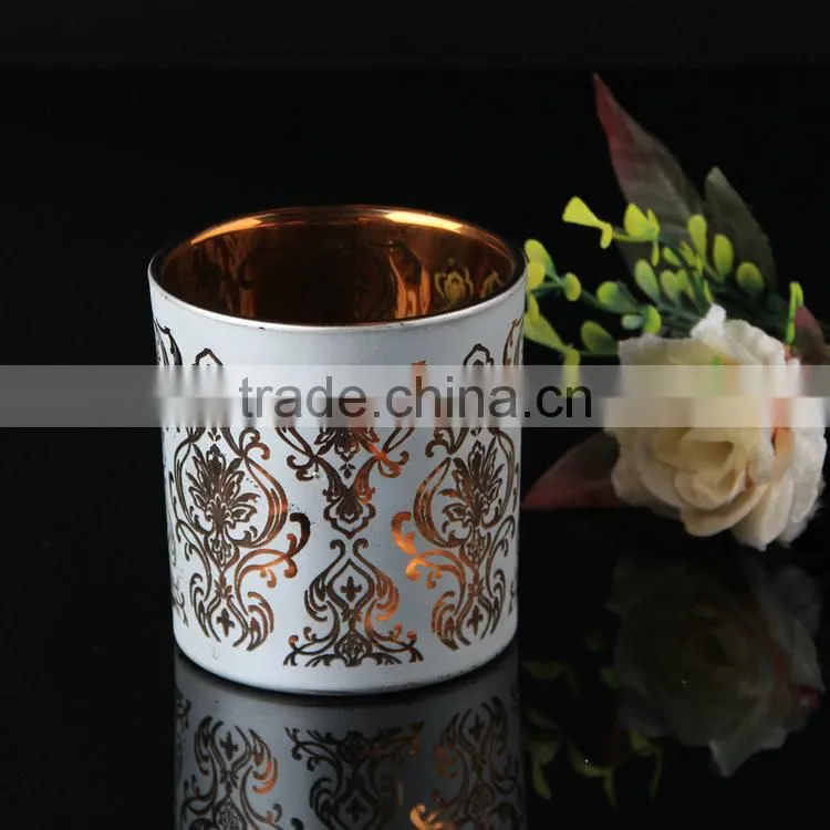 New 2017 pallet or as your requirements China factory religious candle glass jars