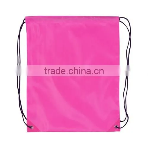 Custom recycle 210T polyester drawstring bag