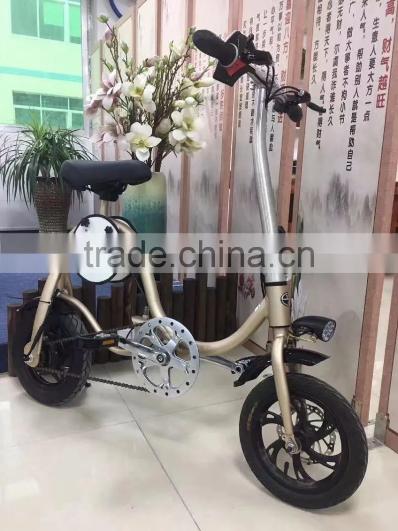 Latest New Arrival Electric S1 Smart Mini Folding Bicycle, Best Mini Portable Folding Electro Bicycle, Aluminum Alloy E-bicycle