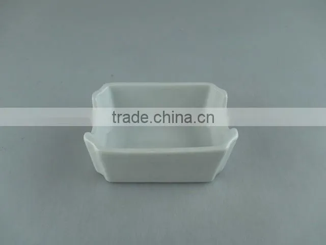 Cheap white ceramic toilet soap holder in stock