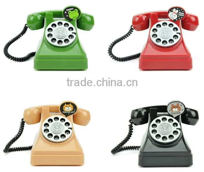 Supply creative Cartoon telephone piggy bank / saving box / money box