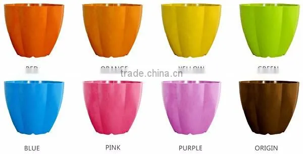 230*180 Biodegradable Colorful Plant Flower Pot Eco Planer