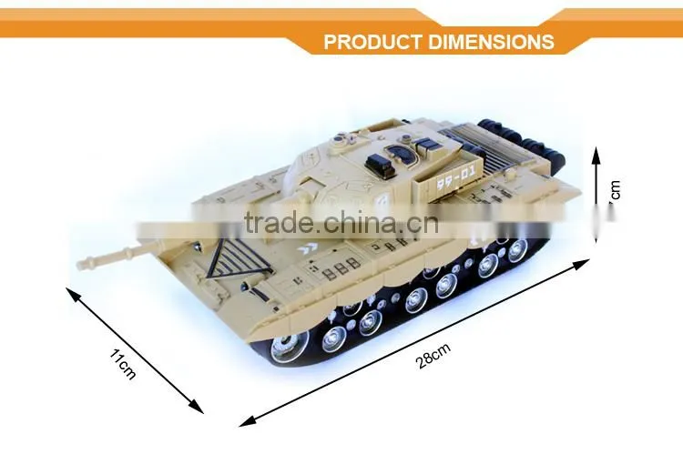 toys best selling1:32 4CH simulation model RC war best tank
