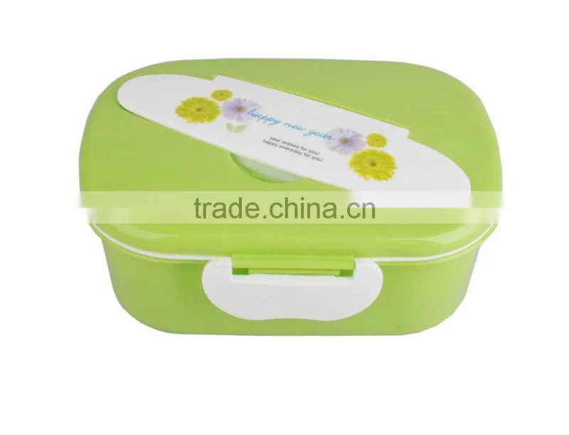 PP Plastic Lunch Box With Spoon