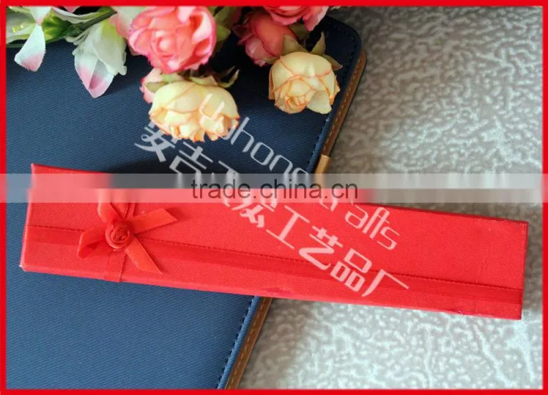 Paper gift box package used for hand fans or neckness