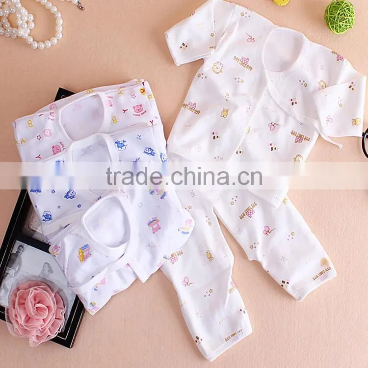 Hot Sale Cotton Baby Toddler Clothing Sets New Born Baby Clothes