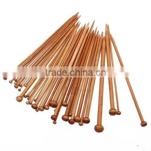 Single-pointed knitting needles