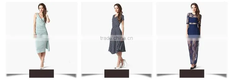 fashion lady prom party dress casual evening dress for wedding