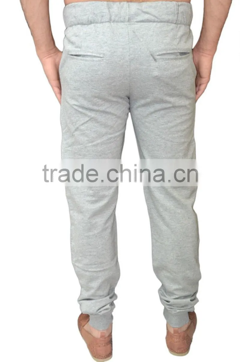 casual wholesale custom men's cotton blank Training running Track thick sweatpants Jogger Sports pants in 2015 winter/autumn