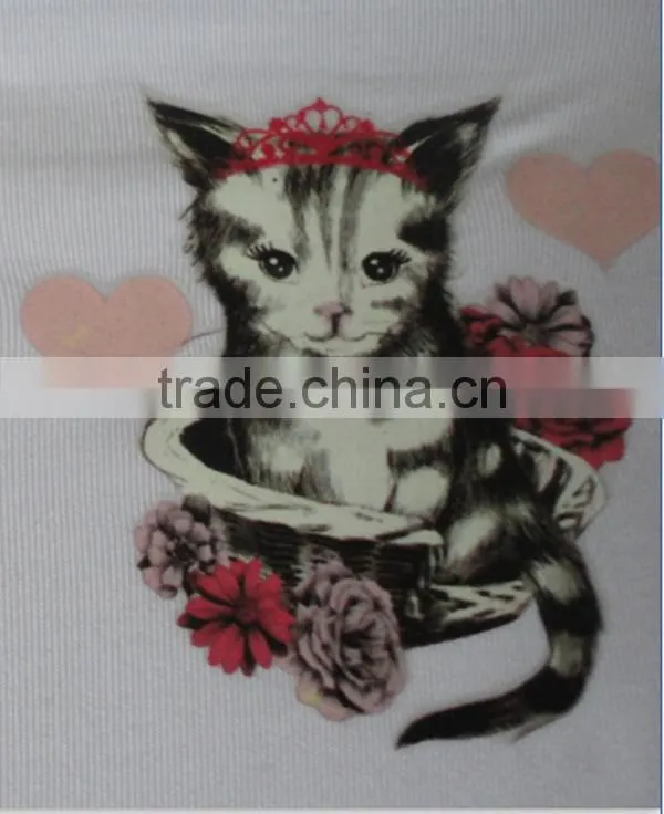 new design glitter flock transfer paper for clothins