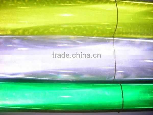 High gloss screen printable reflective micro prismatic PVC tape