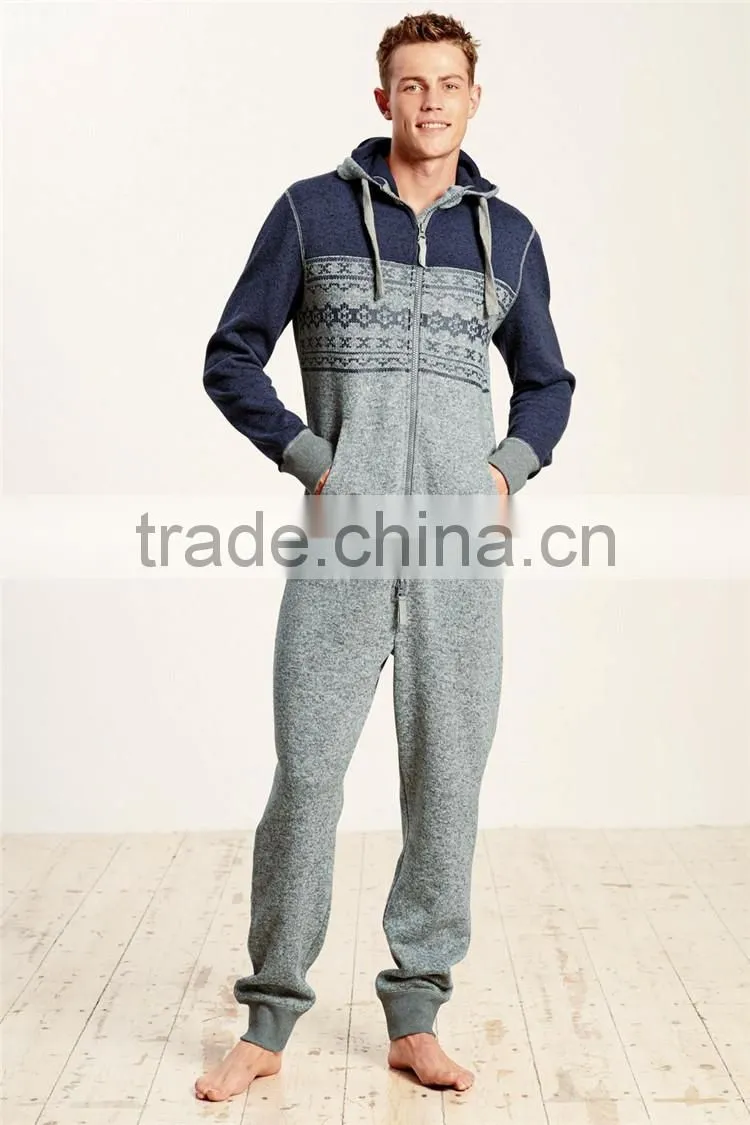 PA0039A men's promotional adult onesie pyjamas wholesale