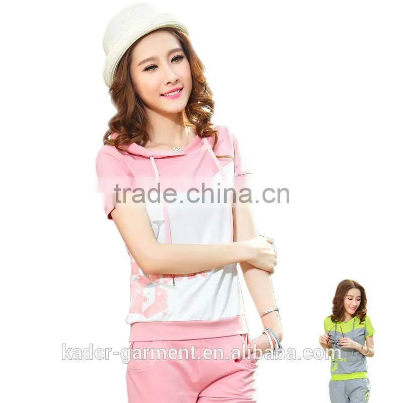 Guangzhou Supplier Womens Sportswear Jogging Wear