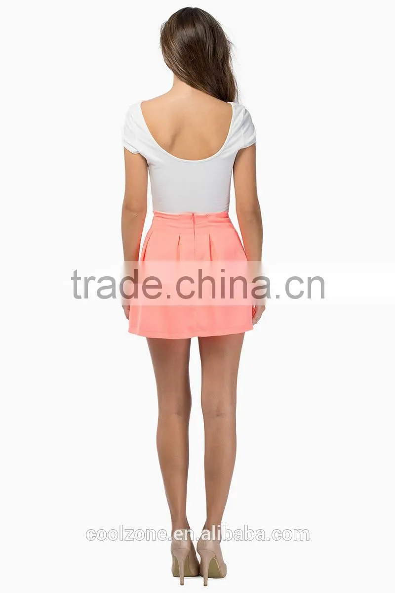 Latest skirt design pictures hot skater skirt fashion lady skirts