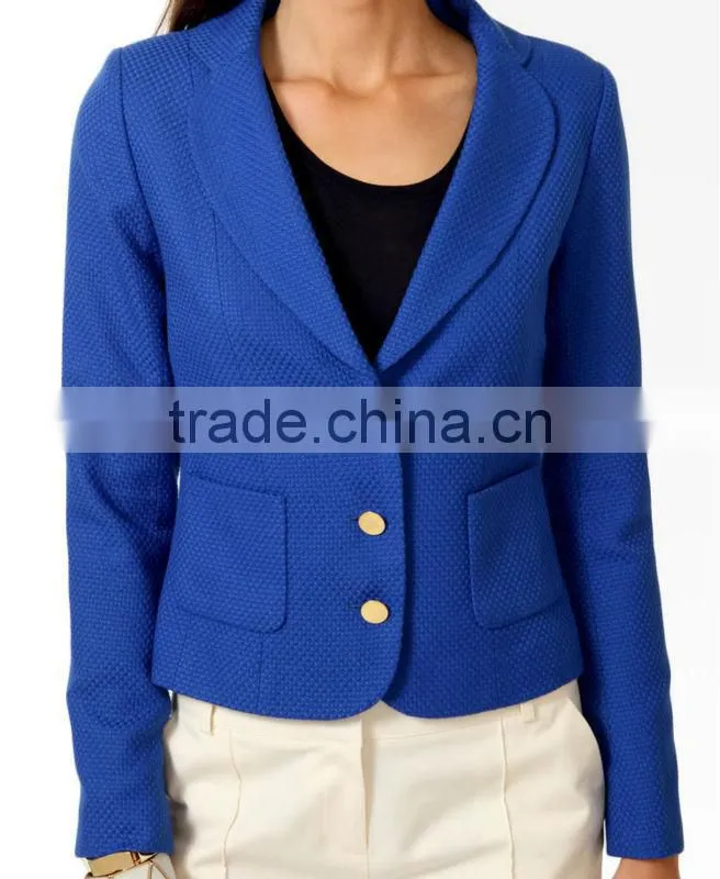 Essential Jacquard Lady Woven Blazer
