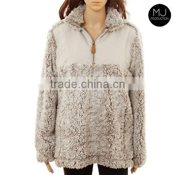 FACTORY high quality plus size women heather pullover sweater wholesale clothing