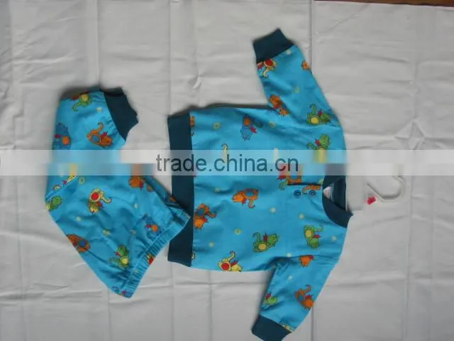 flannel fabric pajamas of baby