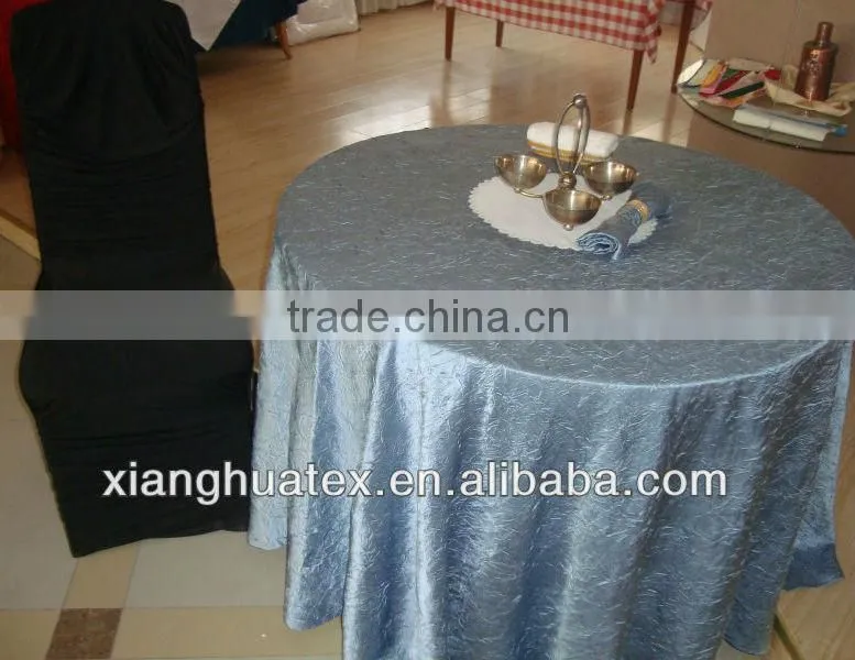 crushed table cloth, table cover, table linen