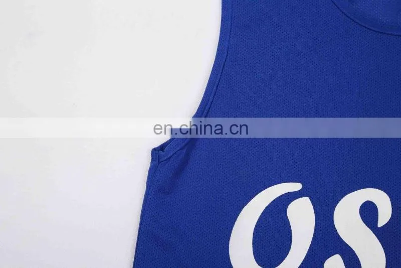 Custom printed kids sport training singlet