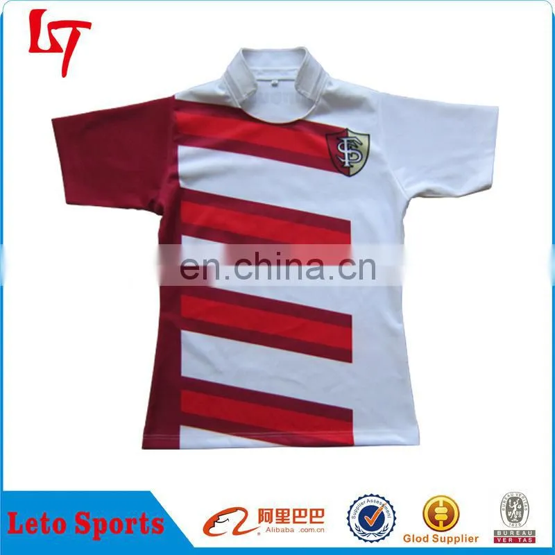 custom professional rugby jersey elite rugby football wear league rugby shirts sublimation