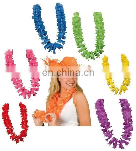 hot sell led light hawaii lei necklace