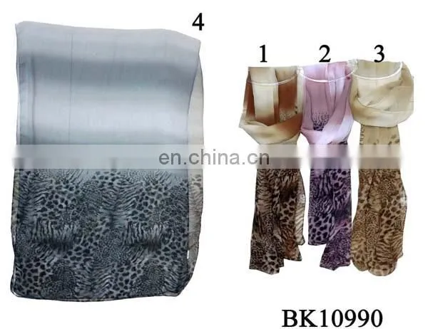 Wholesale lafy print muslim chiffon hijab georgette hijab scarf
