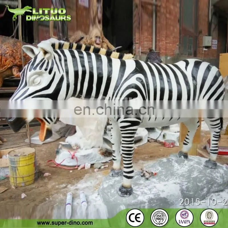 Outdoor Amusement Park Decoration Animatronic Animal Sculpture Model Show