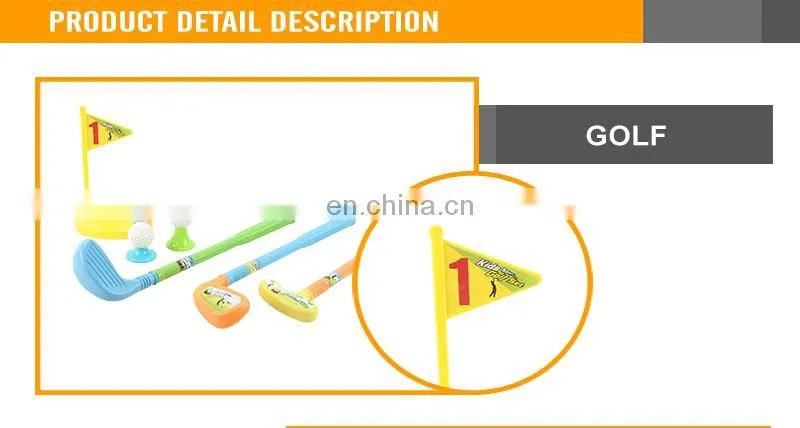 Mini Golf Set Toys Promotion,Plastic Golf Products Sport Toy