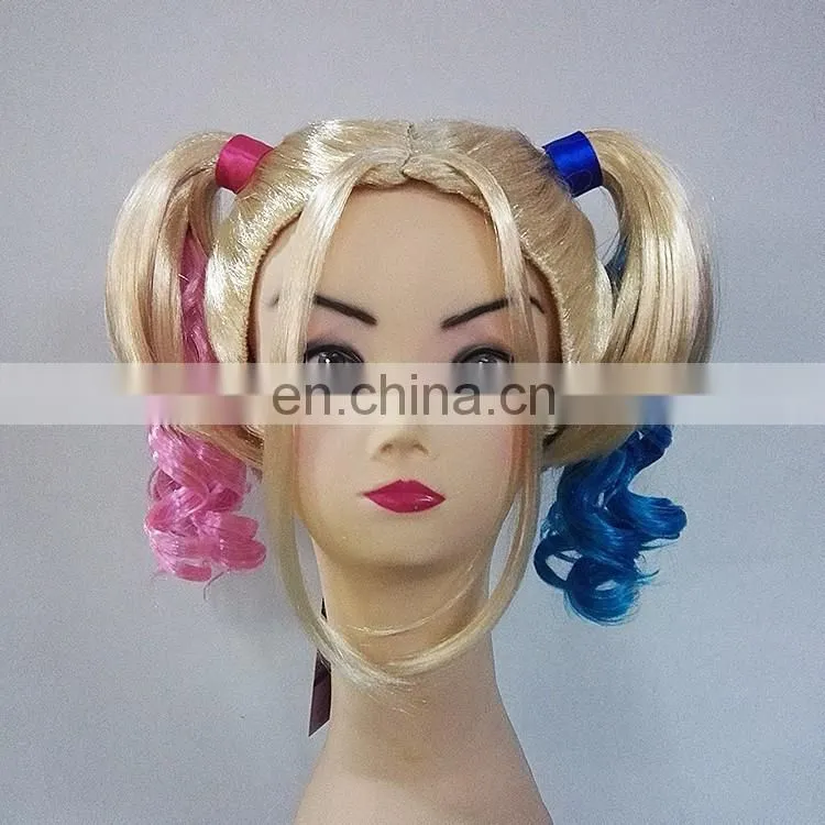 Harley Quinn Cosplay Wigs for party
