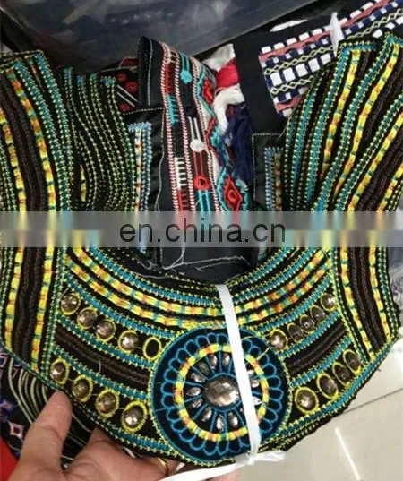 Handmade Embroidered Neckline with bead Wholesale Decorative Neck
