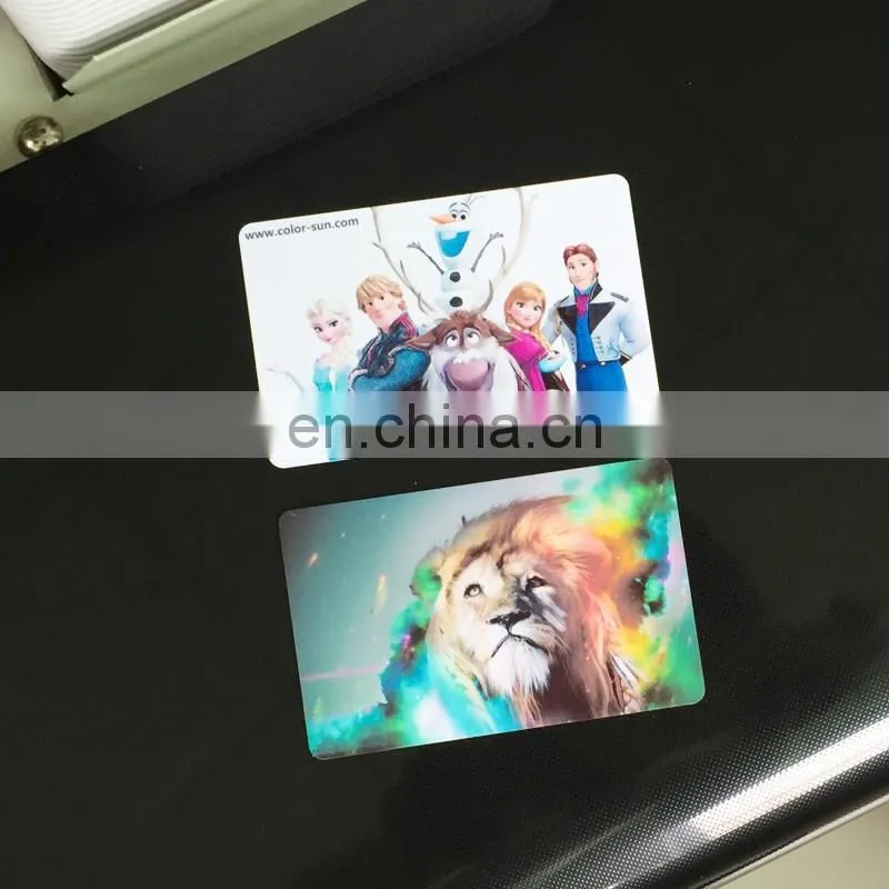 Manufacture Provide Inkjet PVC White Card for business card /name card