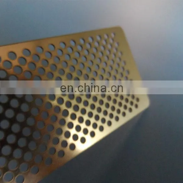 Etching perforated stainless steel sheet water filter shower with low price