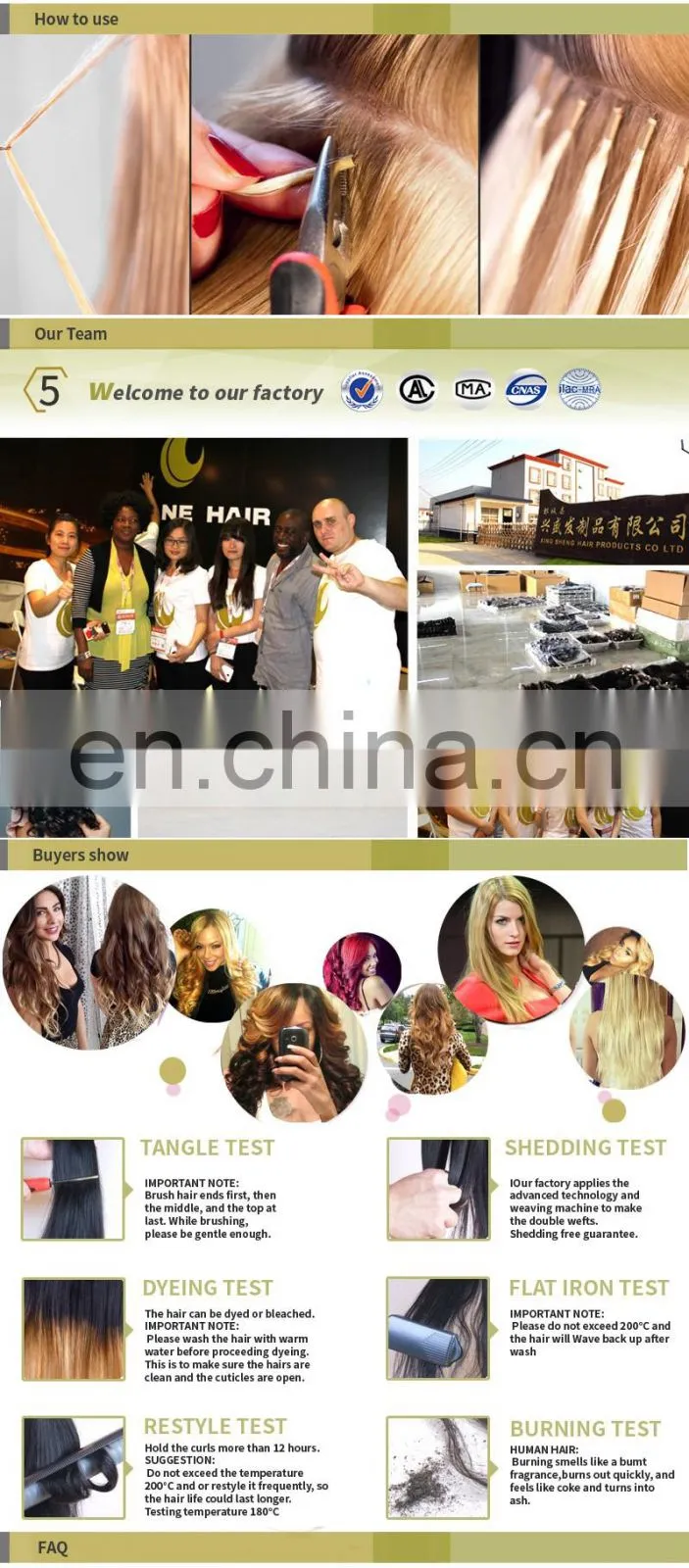 Wholesale 100 human hair bundles real mink brazilian hair