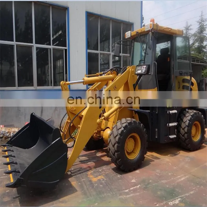 Construction Machinery mini wheel loader ZL16F front end loader prices