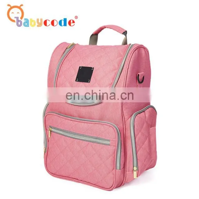 Large capacity waterproof baby diaper bag