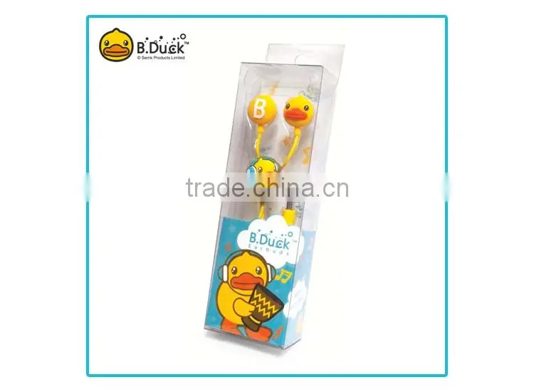 Novelty design plastic silicone rubber animal shaped earbuds with logo