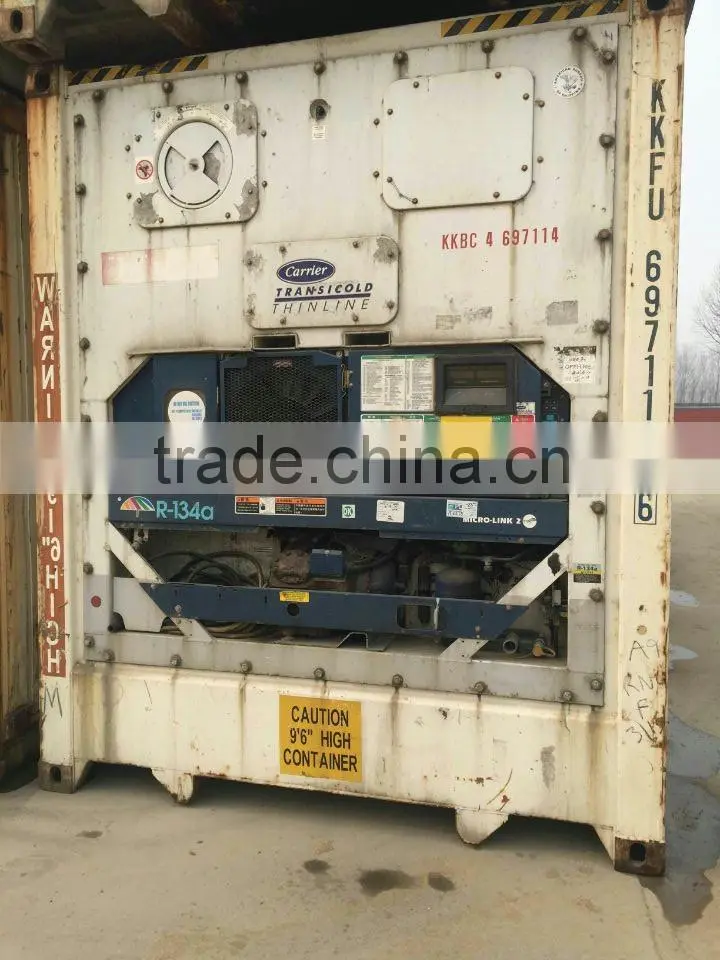 Used 40ft Reefer container for sale from China