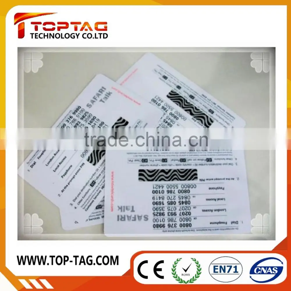 CR80 paper business card / PVC name card